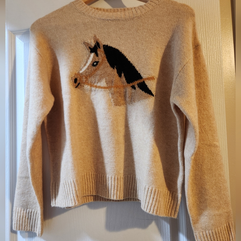 Anastasia Horse Sweater by Simply Southern NWT Small